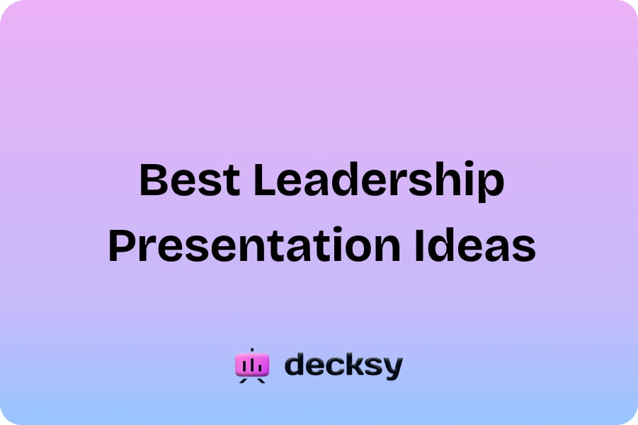 Faq Template Ideas.pdf Leadership Presentation Ideas in 2026 – Decksy AI