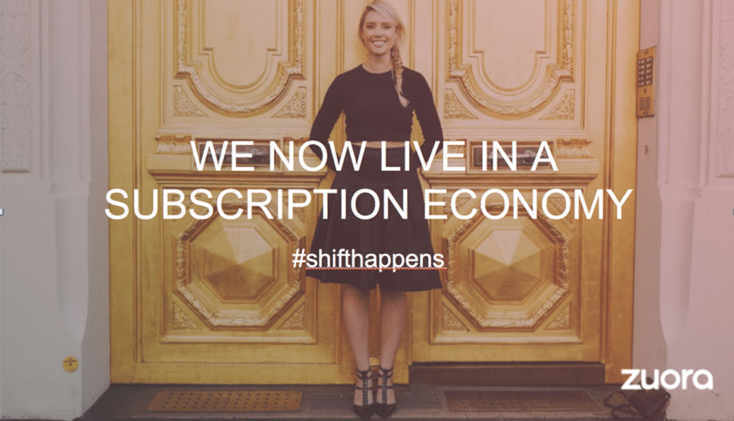 Zuora's Subscription Economy Presentation example