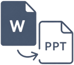 AI Word to PPT