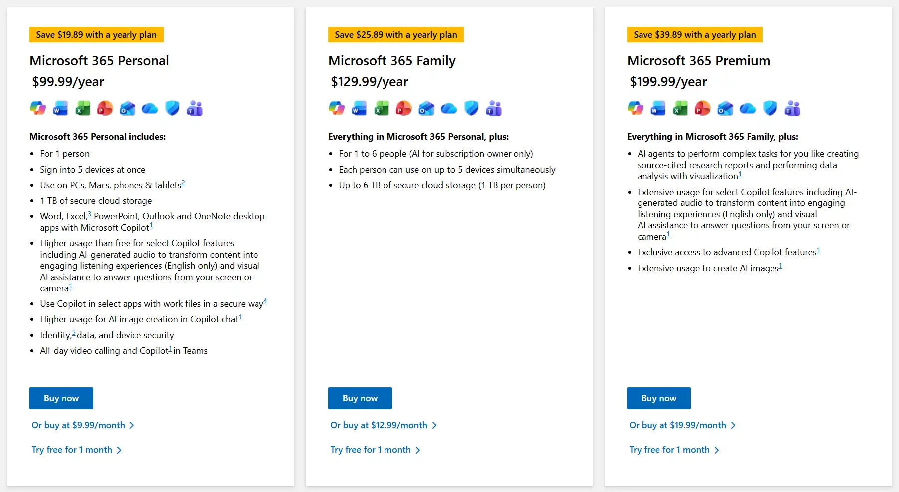 Microsoft365 pricing