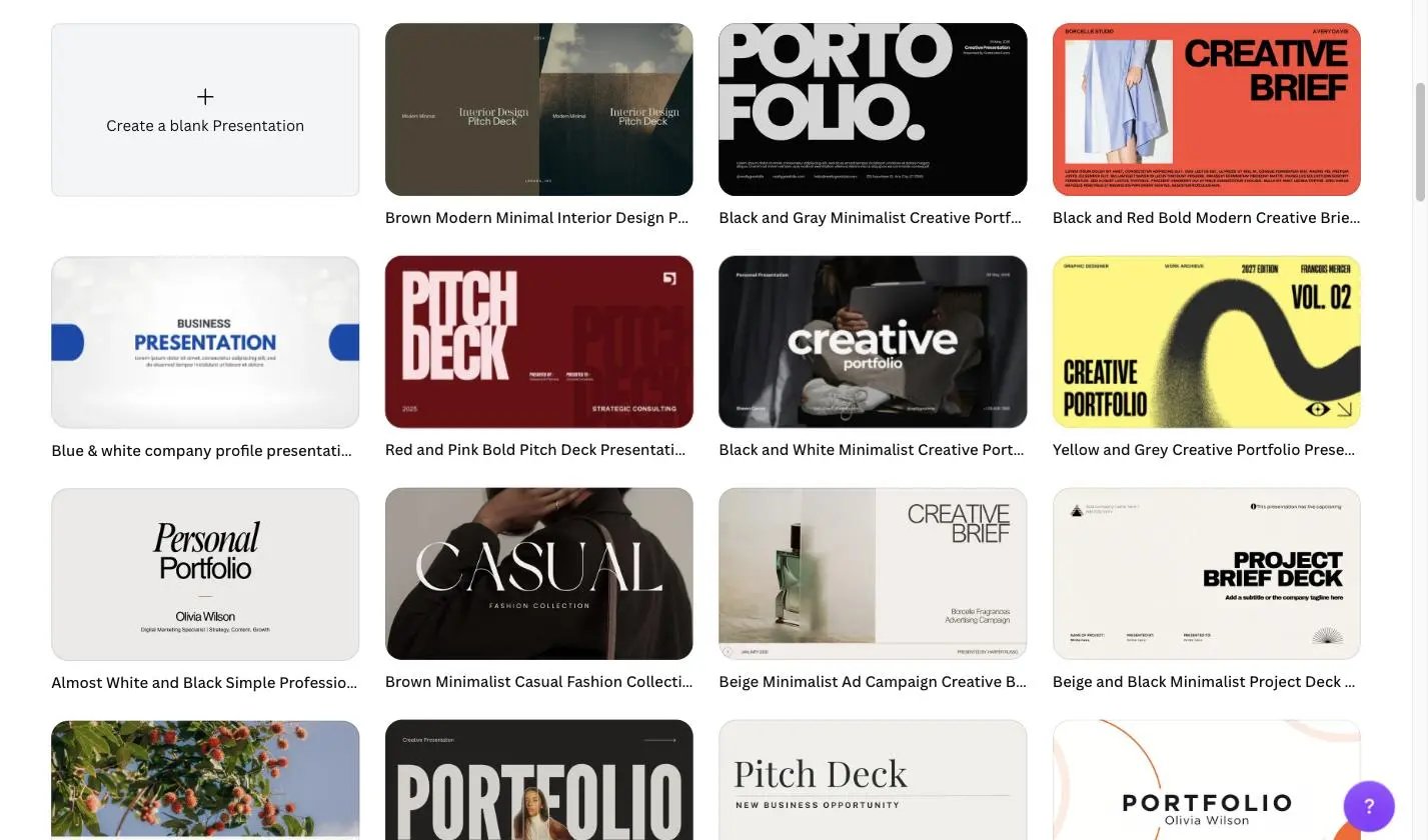 canva templates