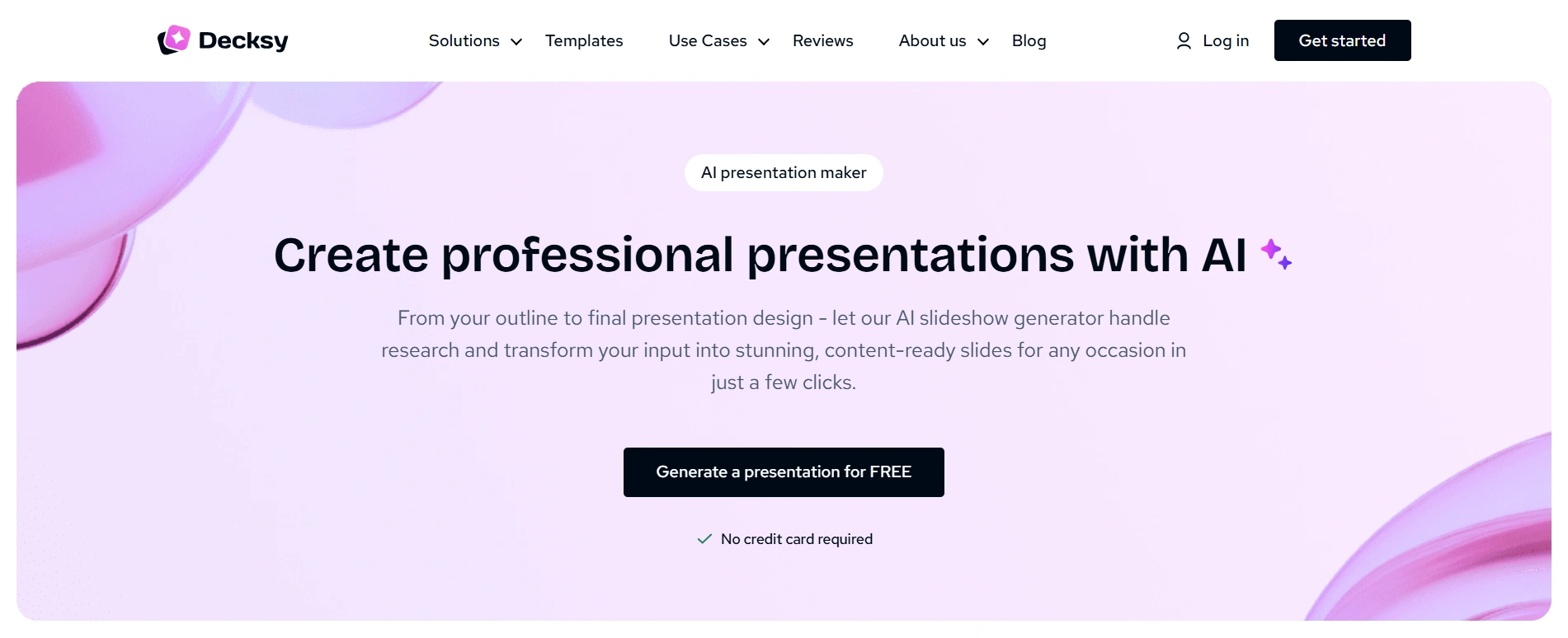 decksy main page