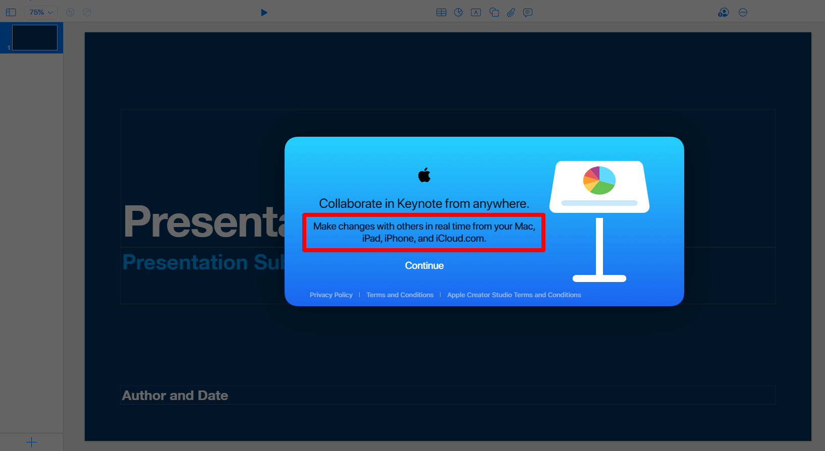 keynote collaboration