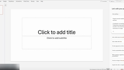 powerpoint copilot features