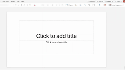 powerpoint design suggestions