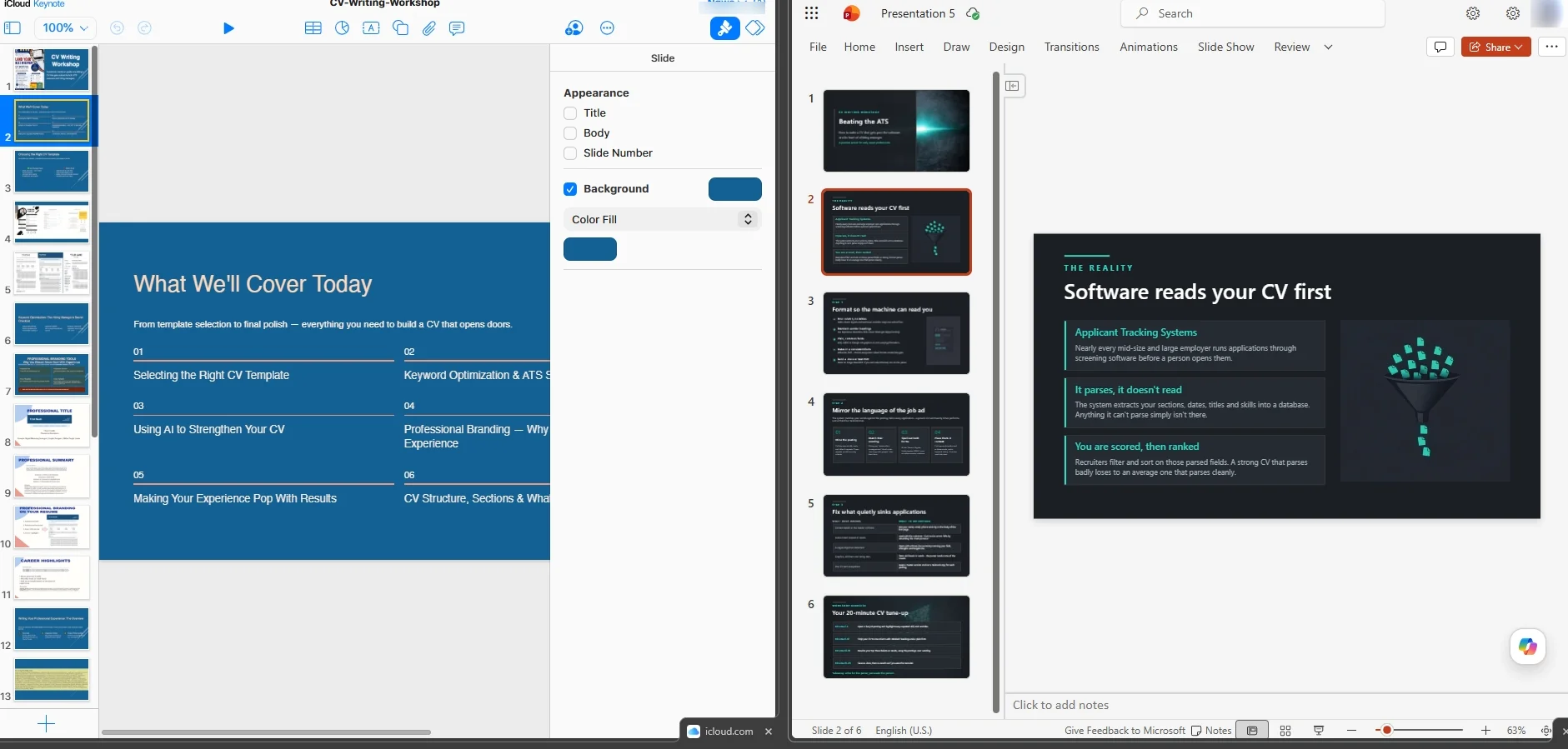 powerpoint vs keynote