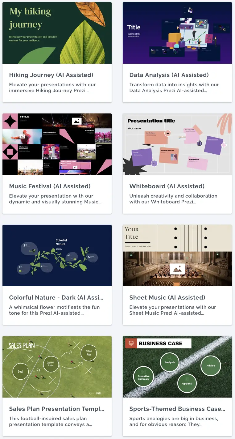 prezi templates