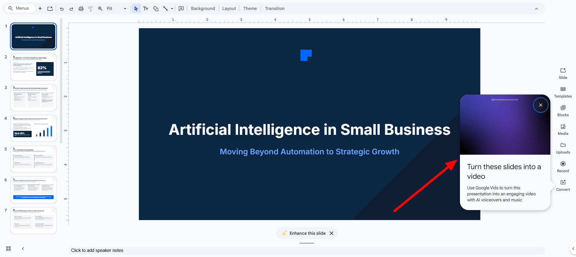 slides ai capabilities
