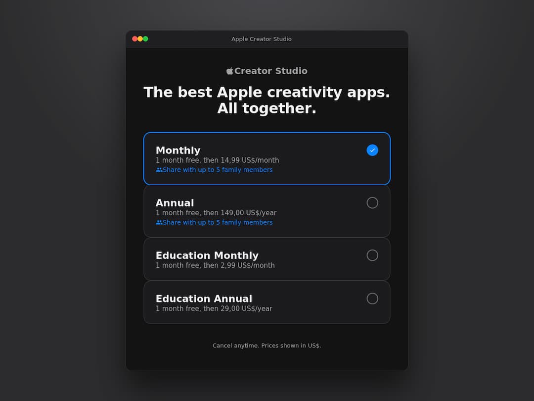 Keynote Apple Creator Studio vs Canva