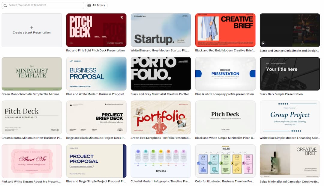 Keynote vs Canva features