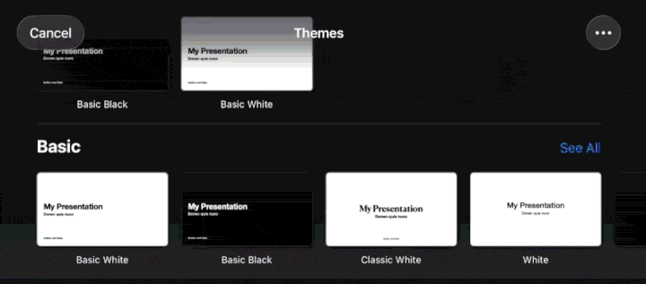 Keynote vs Canva templates