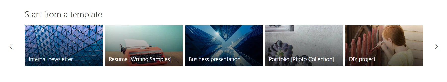 sway templates