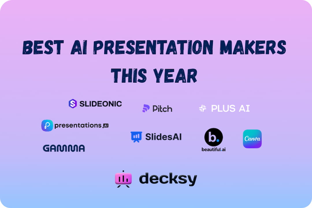 Best AI presentation makers