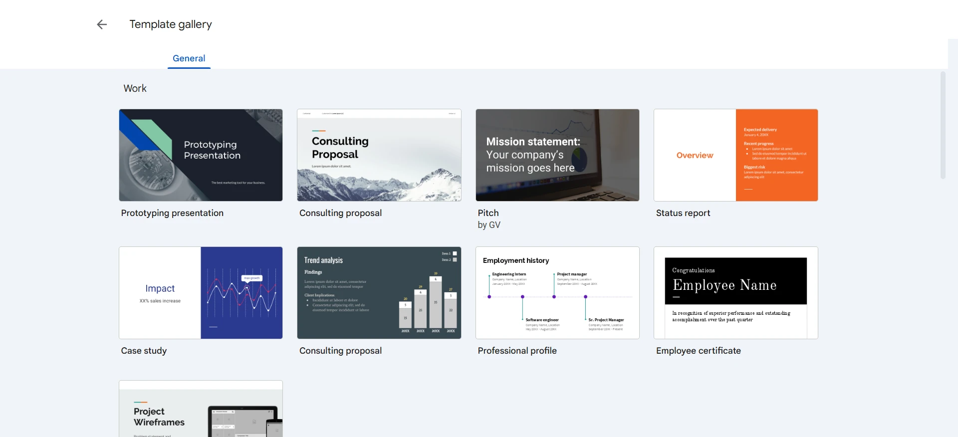google slides themes