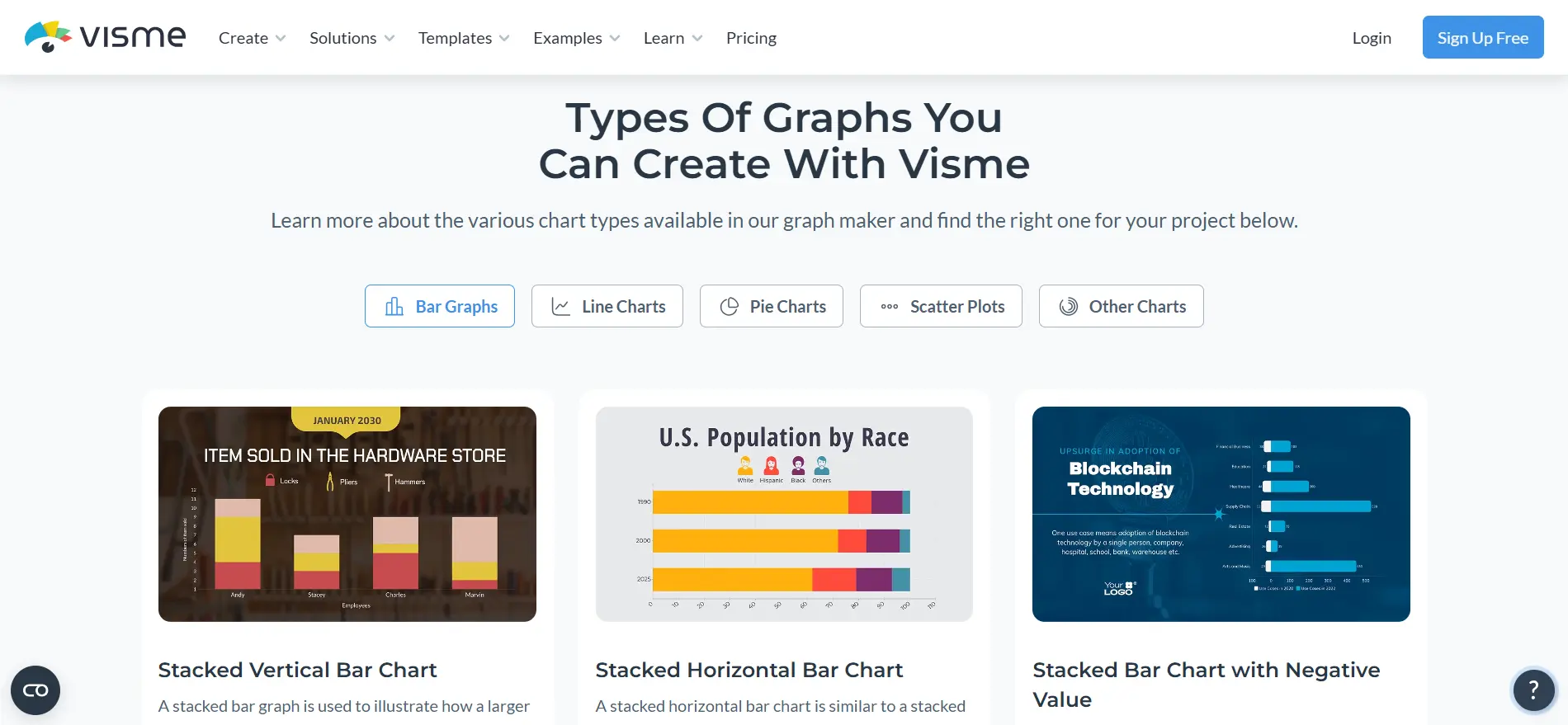 visme data tools