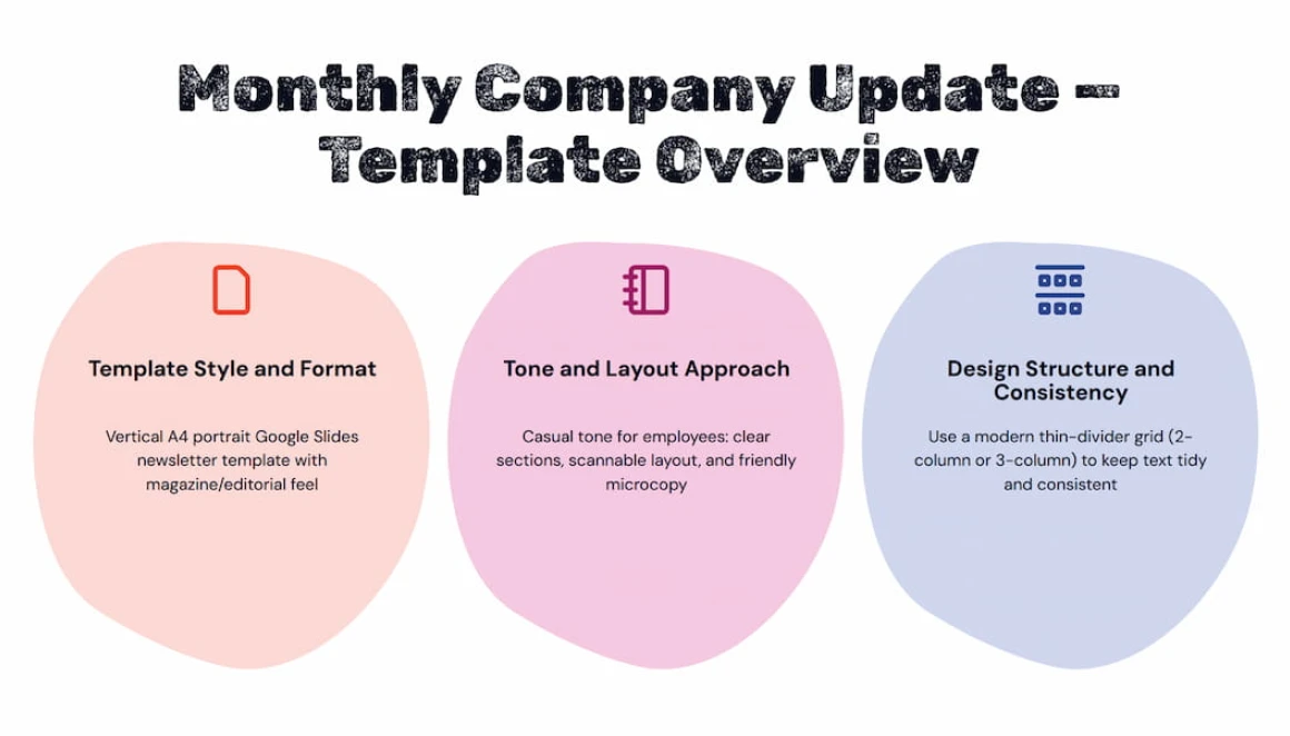 Newsletter Presentation Template by decksy