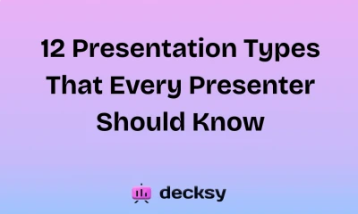 12 Presentation Types That Every Presenter Should Know