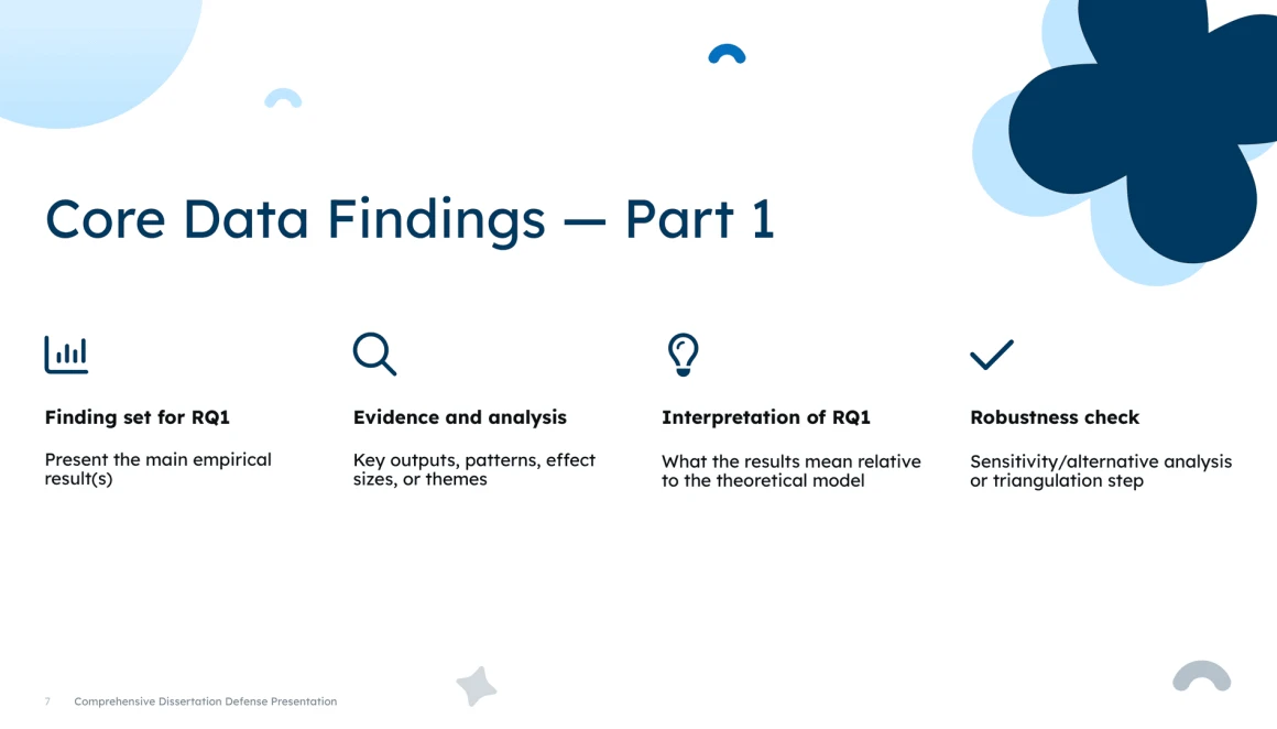dissertation defense presentation template