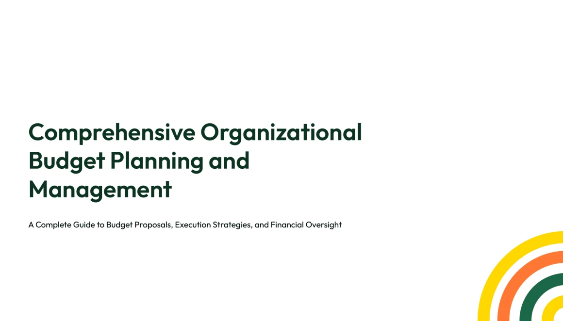 budget presentation template