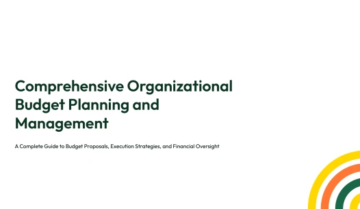 budget presentation template