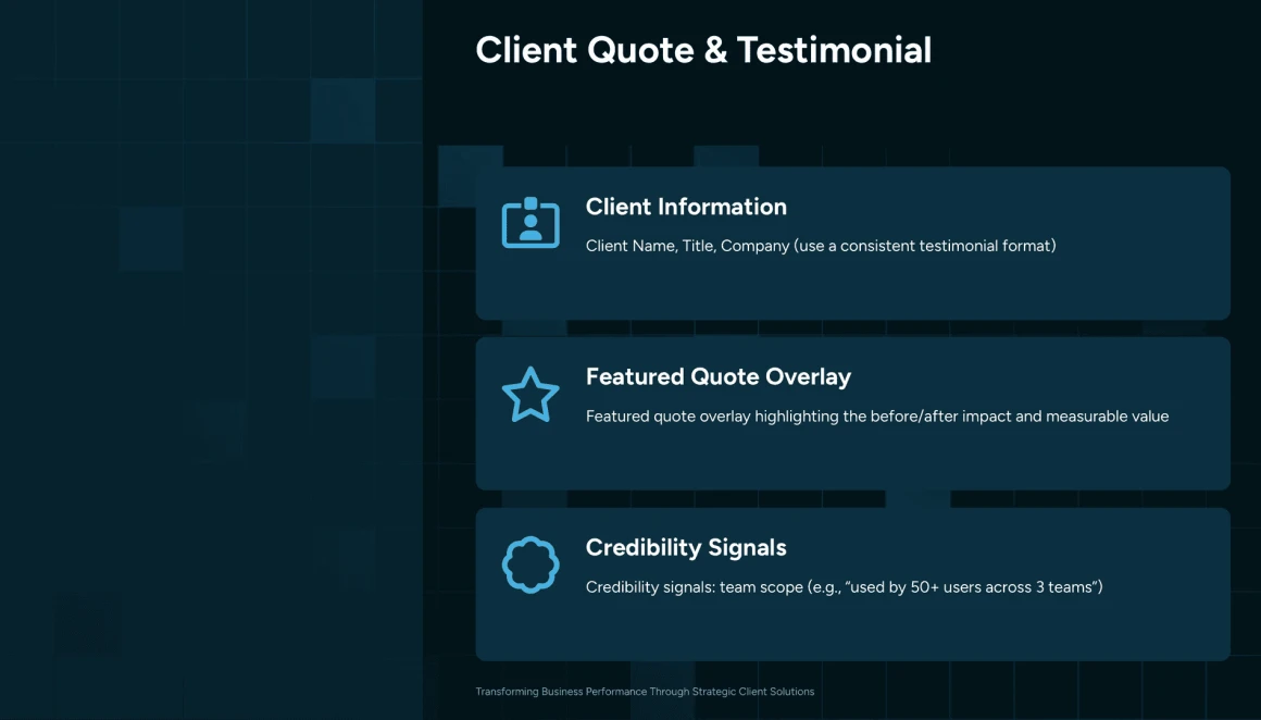 case study presentation template