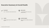 project update slide template