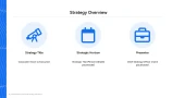 strategy slide template