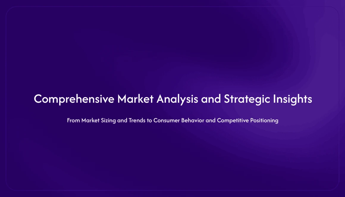 market research presentation template