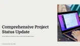 project update slide template