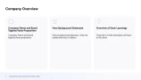 company overview presentation template