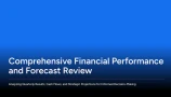 financial presentation template Decksy AI