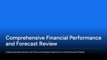 financial presentation template Decksy AI
