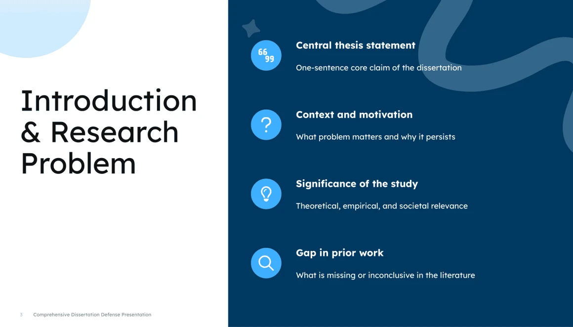 dissertation defense presentation template