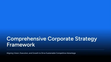 strategy slide template