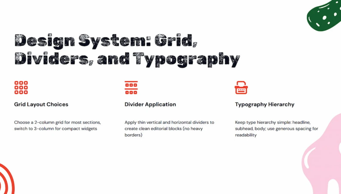 Newsletter Presentation Template by decksy ai