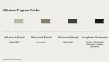 project update slide template