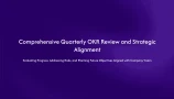okr presentation template