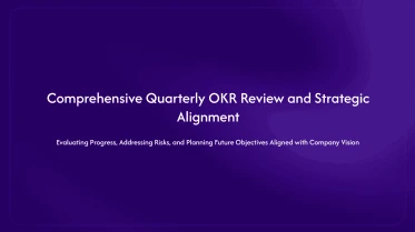 okr presentation template