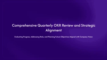 okr presentation template