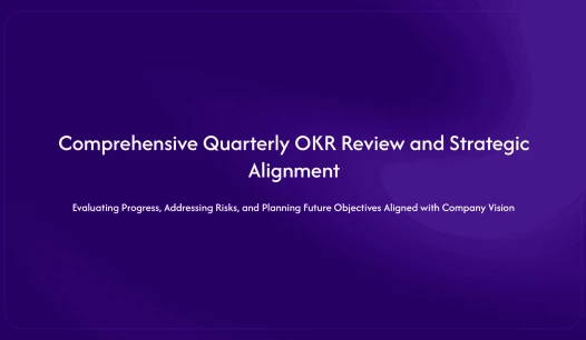 okr presentation template