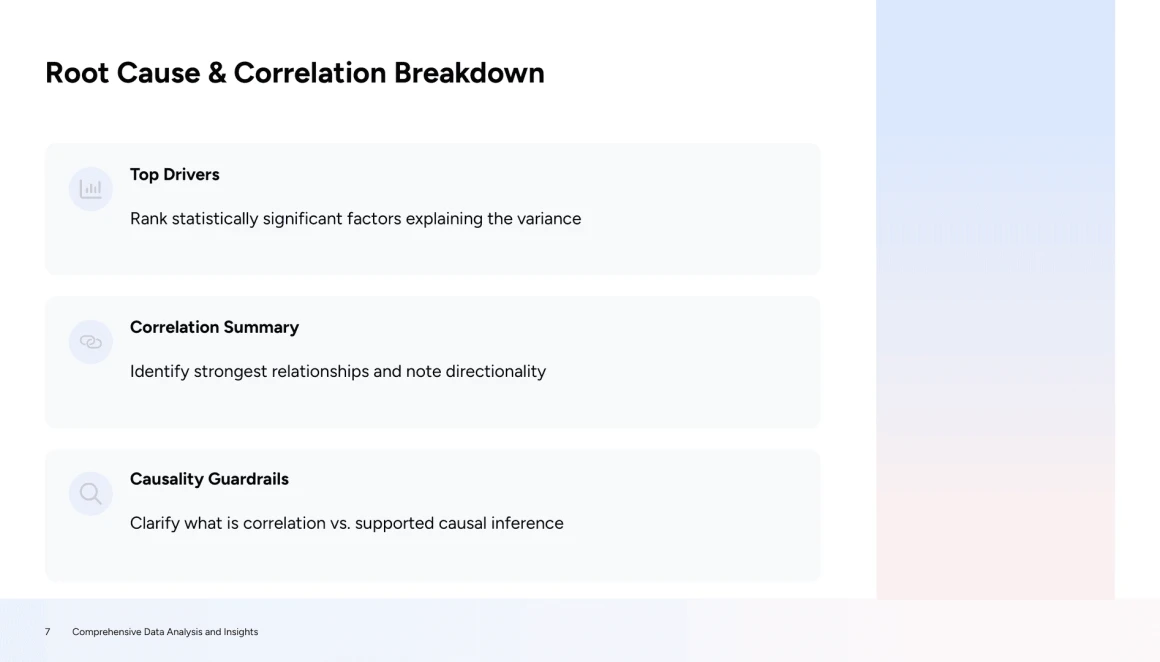 data analysis presentation template