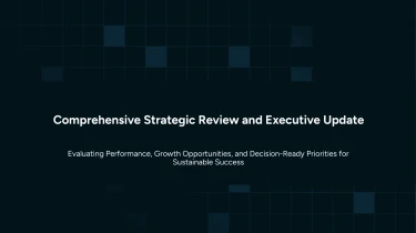 Executive Presentation Template