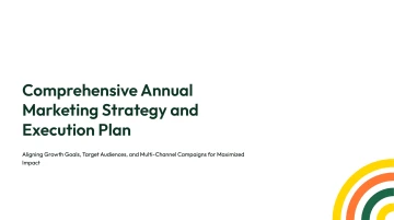 Marketing Plan Presentation Template