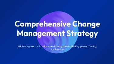 Change Management Presentation Template