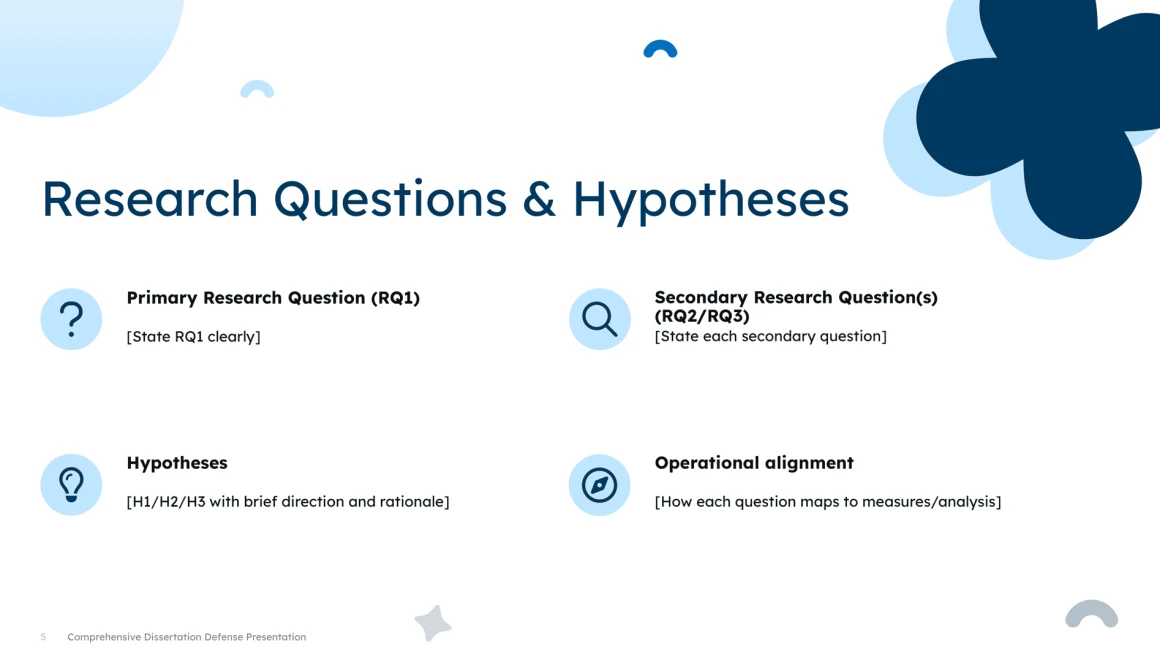 dissertation defense presentation template