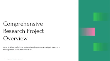 research project presentation template