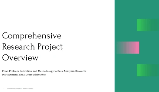 research project presentation template