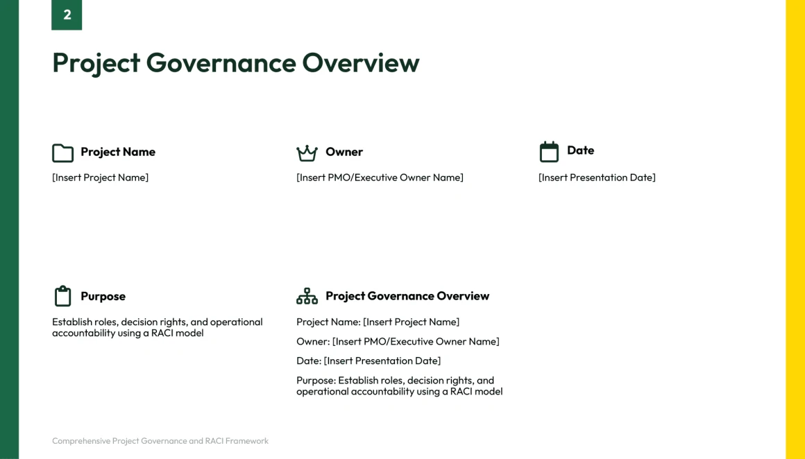 raci presentation template