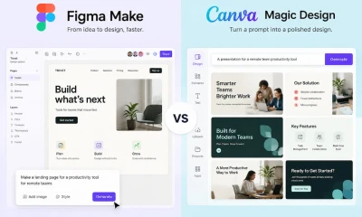 Figma Make vs Canva Magic Design