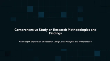 Research Presentation Template 1 slide